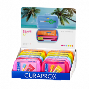 Travel Set Display with 12x travel sets